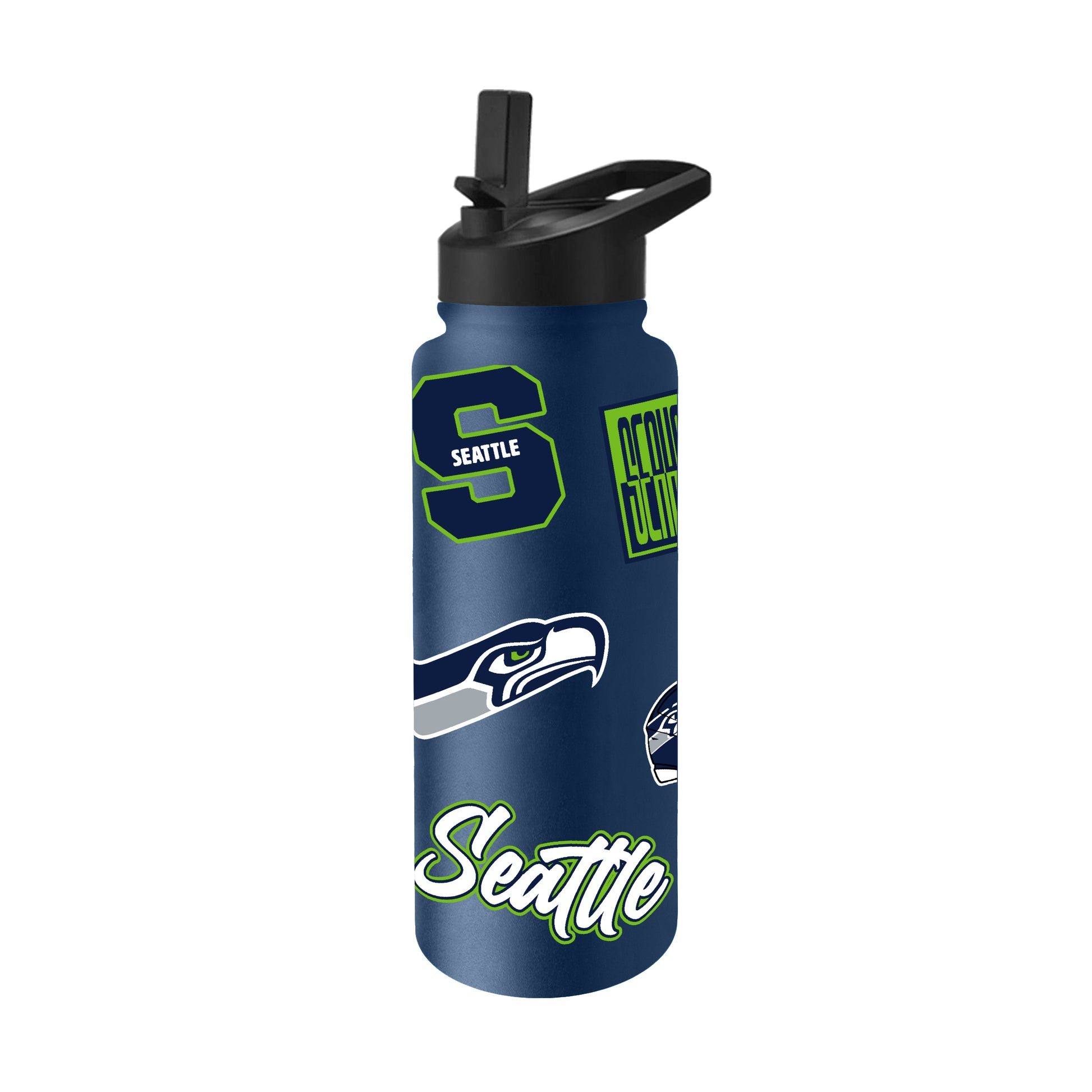 Seattle Seahawks 34oz Dreamweave Quencher Bottle