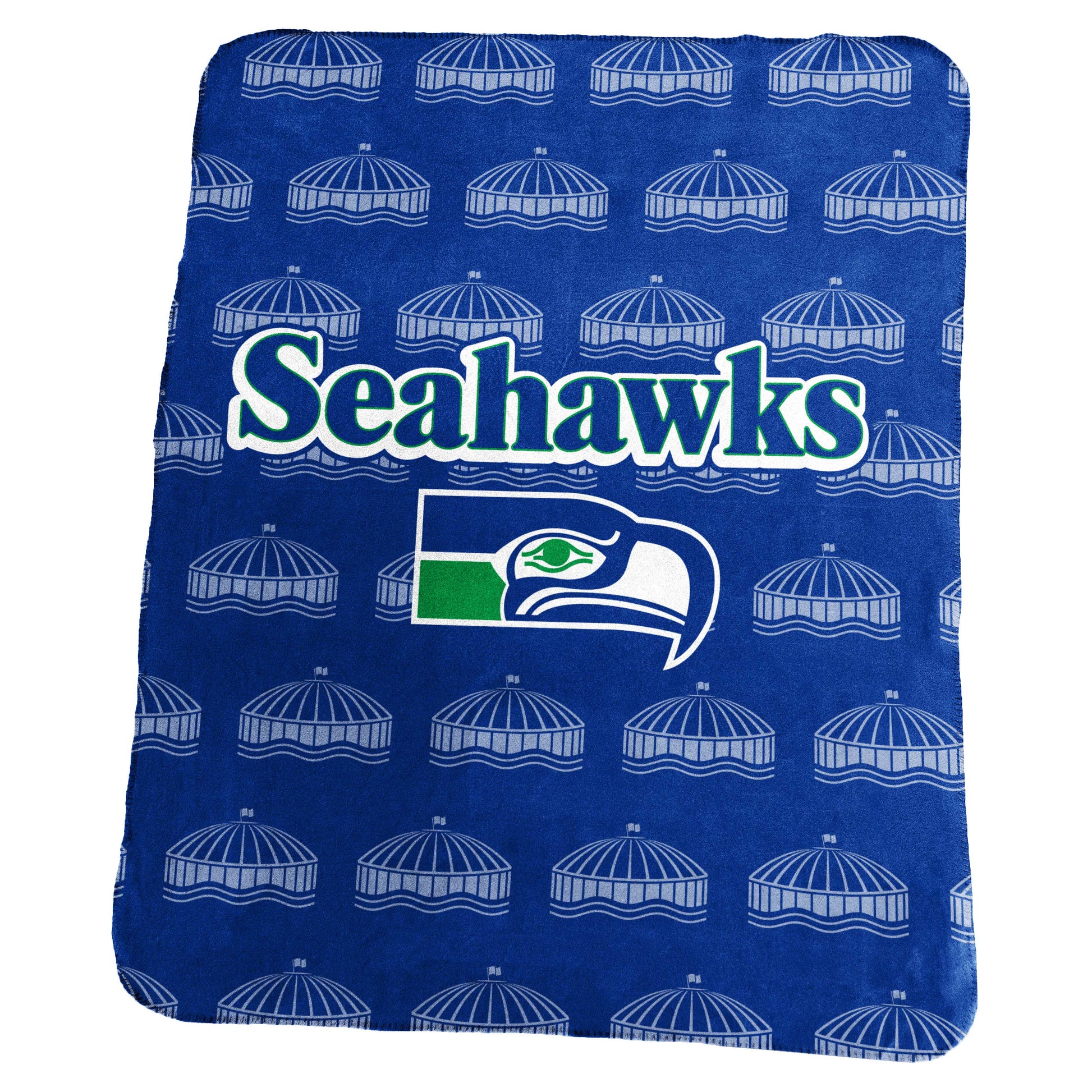 Seattle Seahawks Retro Kingdome Classic Fleece Throw