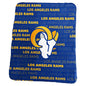 LA Rams Classic Fleece Throw
