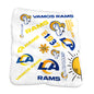 LA Rams Native Raschel Throw