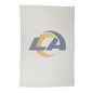 LA Rams Oversized Logo Sublimated Sweatshirt Blanket