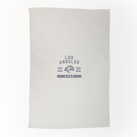 LA Rams Sublimated Sweatshirt Blanket