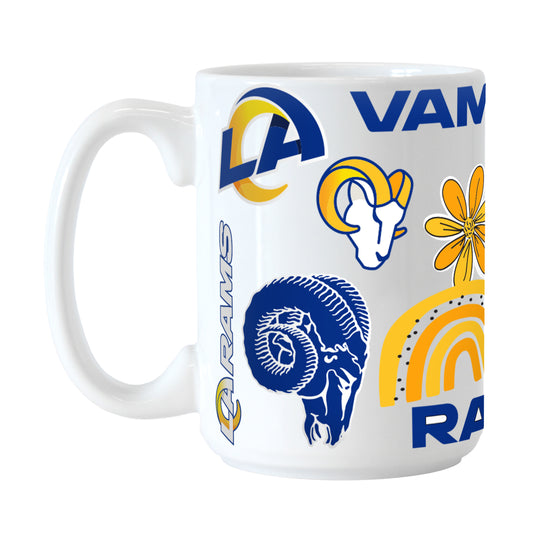 LA Rams 15oz Native Sublimated Mug