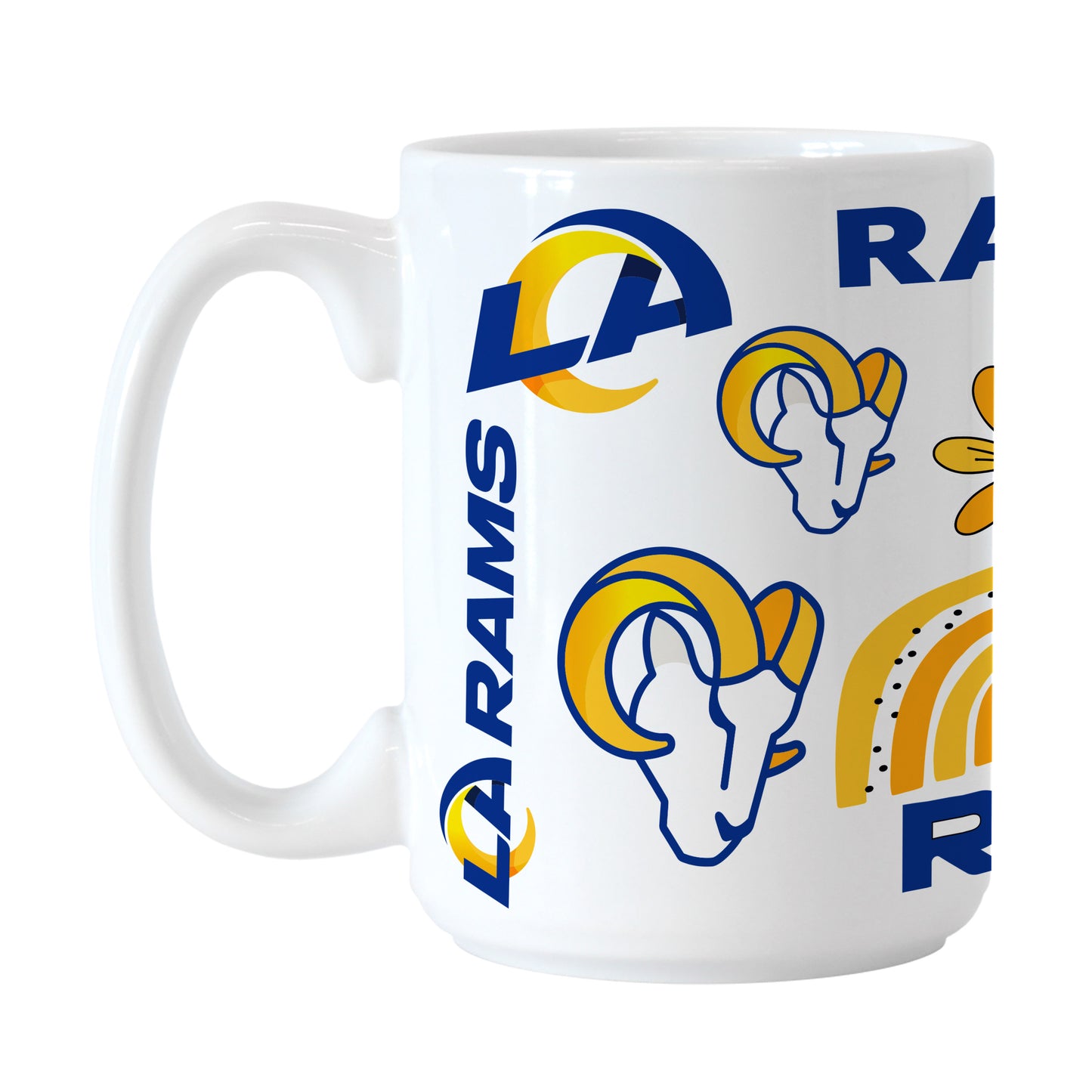 LA Rams Alternate 15oz Native Sublimated Mug