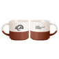 LA Rams 15oz Walmart Holiday Stackable Mug Set