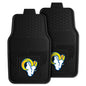 LA Rams 2pc Vinyl Car Mat Set