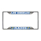 NFL - Los Angeles Rams Chrome License Plate Frame