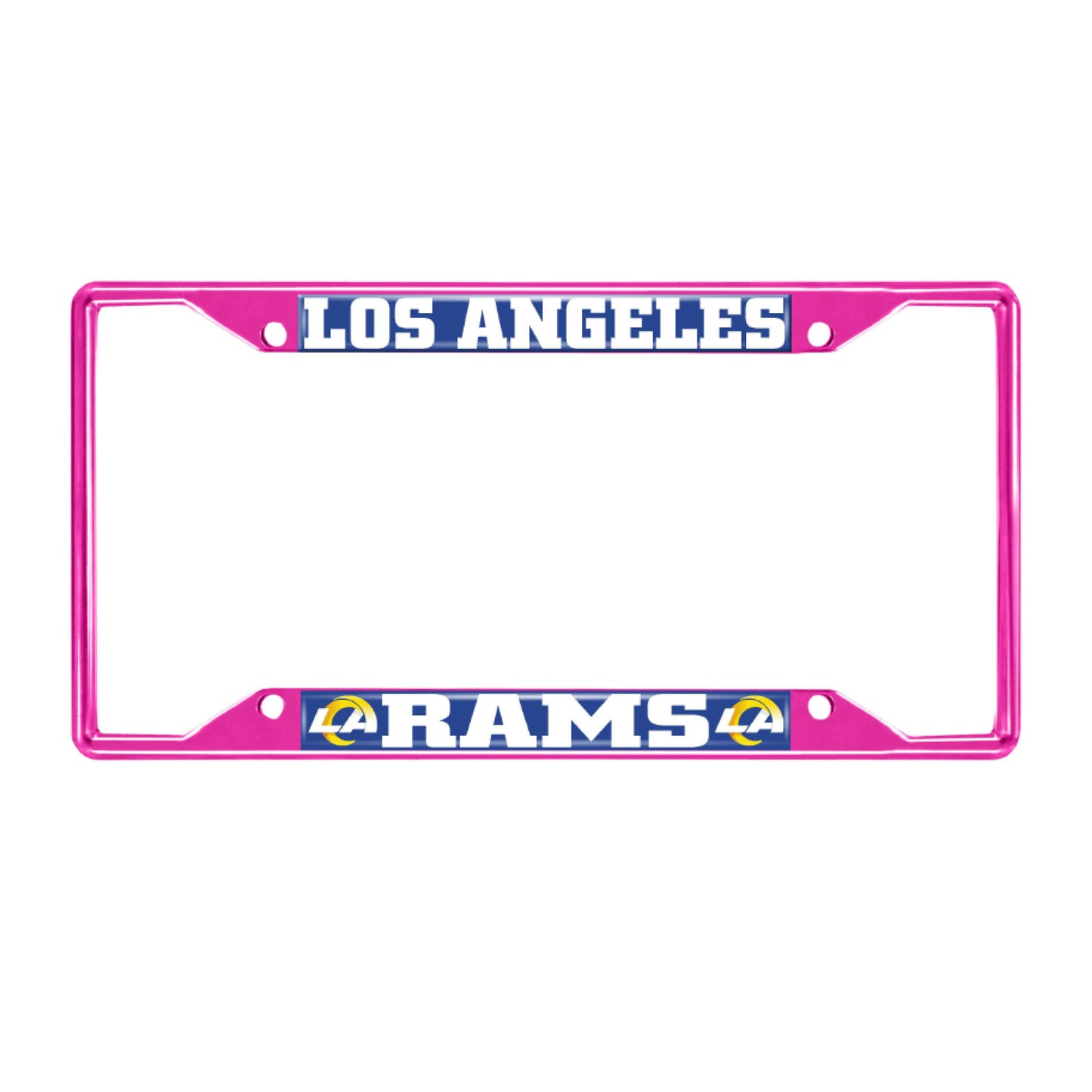 NFL - Los Angeles Rams-Pink License Plate Frame