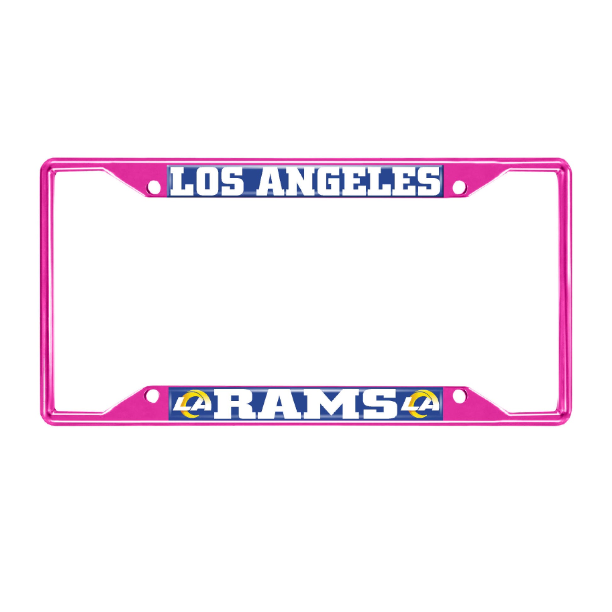 NFL - Los Angeles Rams-Pink License Plate Frame