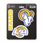 NFL - Los Angeles Rams Decal 3-pk