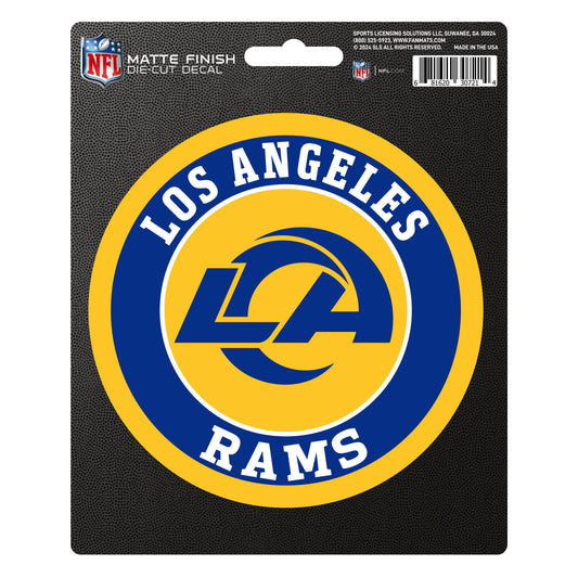 LA Rams Matte Decal Sticker