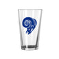 Los Angeles Rams 16oz Retro Pint Glass