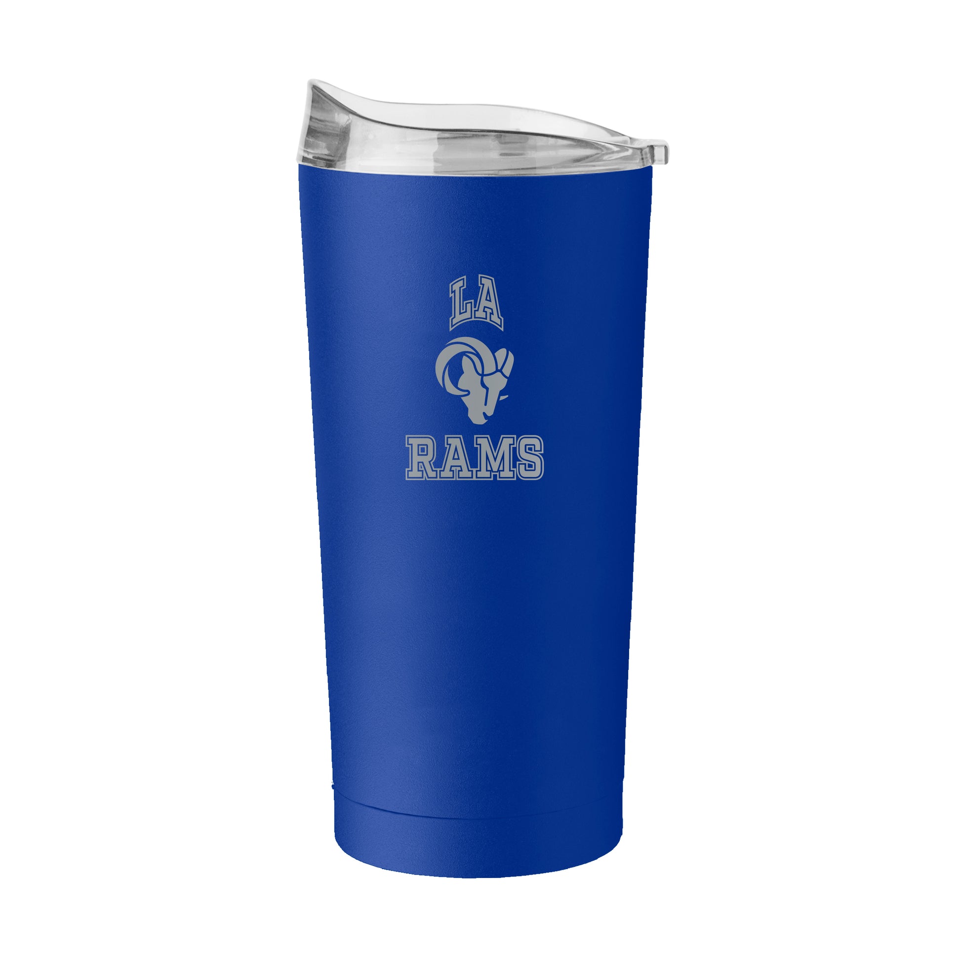 LA Rams 20oz Athletic Etch Powder Coat Tumbler