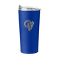 LA Rams 20oz Etch Powder Coat Tumbler