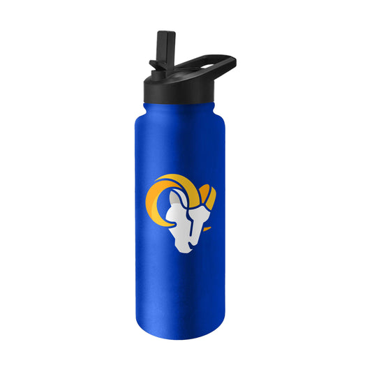 LA Rams Royal 34oz Logo Quencher Water Bottle