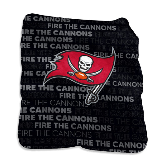 Tampa Bay Buccaneers Raschel Slogan Throw