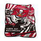 Tampa Bay Buccaneers Swirl Raschel Throw