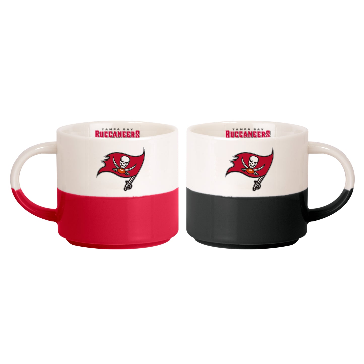 Tampa Bay Buccaneers 15oz Stackable Mug Set