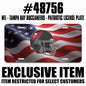 NFL - Tampa Bay Buccaneers Embossed Patriotic License Plate