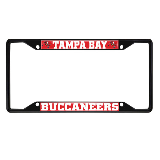 NFL - Tampa Bay Buccaneers Black License Plate Frame