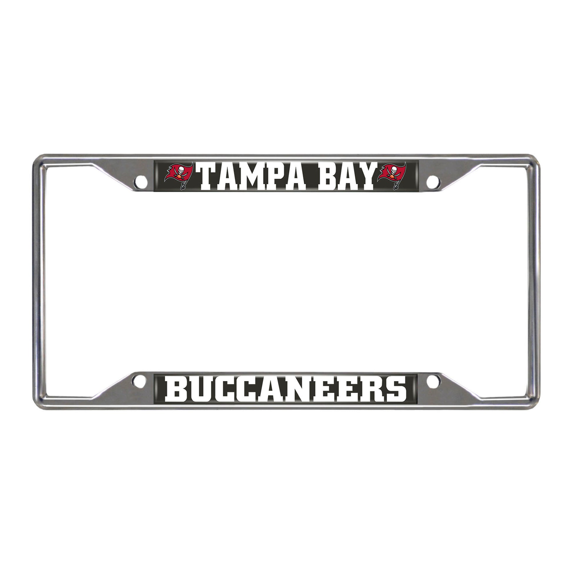 NFL - Tampa Bay Buccaneers Chrome License Plate Frame