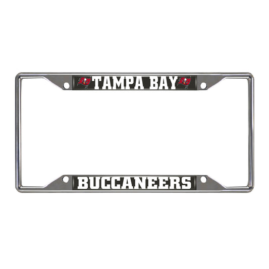 NFL - Tampa Bay Buccaneers Chrome License Plate Frame