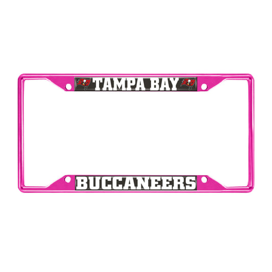 NFL - Tampa Bay Buccaneers-Pink License Plate Frame