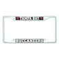 NFL - Tampa Bay Buccaneers-White License Plate Frame