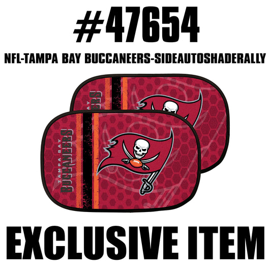 NFL - Tampa Bay Buccaneers Side Auto Shade