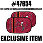 NFL - Tampa Bay Buccaneers Side Auto Shade