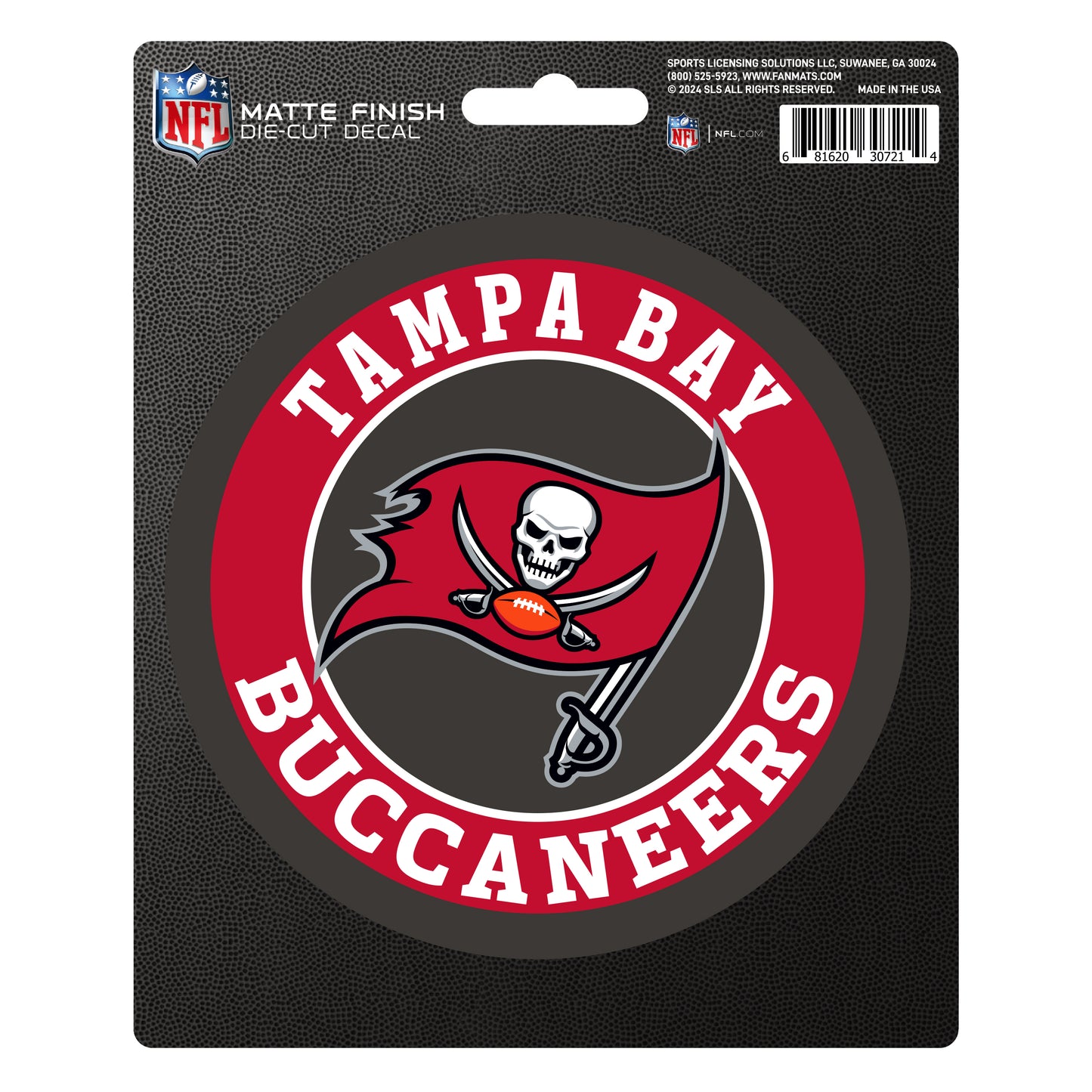 Tampa Bay Buccaneers Matte Decal Sticker