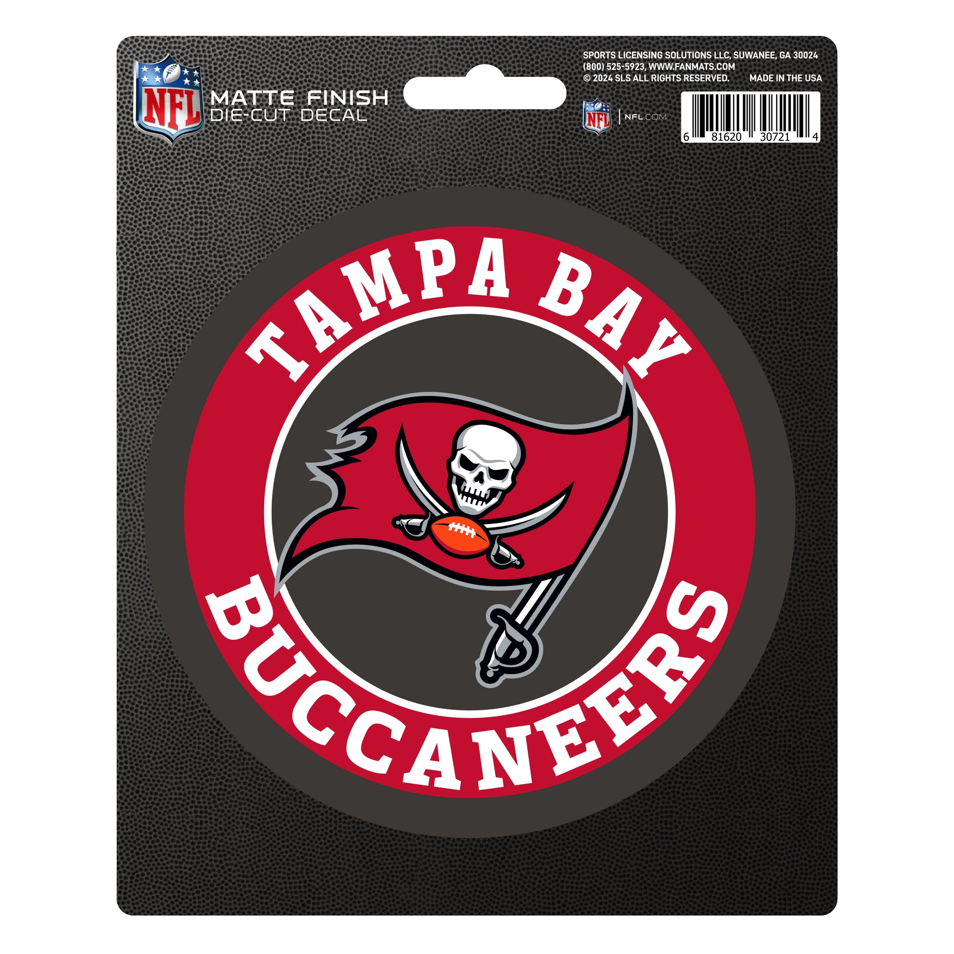 Tampa Bay Buccaneers Matte Decal Sticker