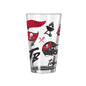 Tampa Bay Buccaneers 16oz Native Pint Glass