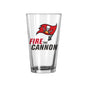 Tampa Bay Buccaneers 16oz Slogan Pint Glass