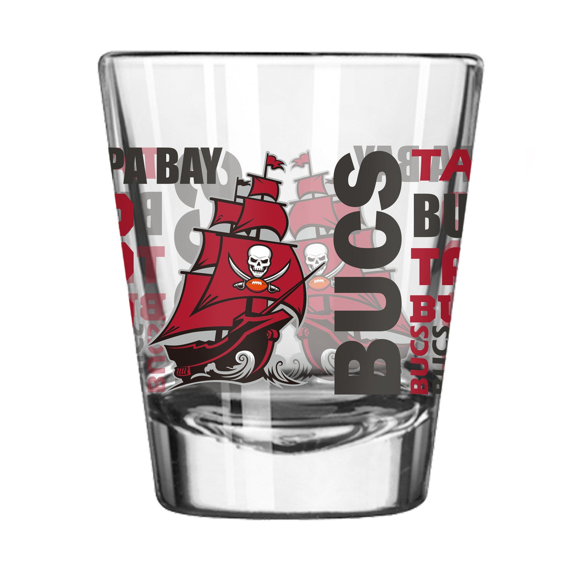 Tampa Bay Buccaneers 2oz Spirit Shot Glass