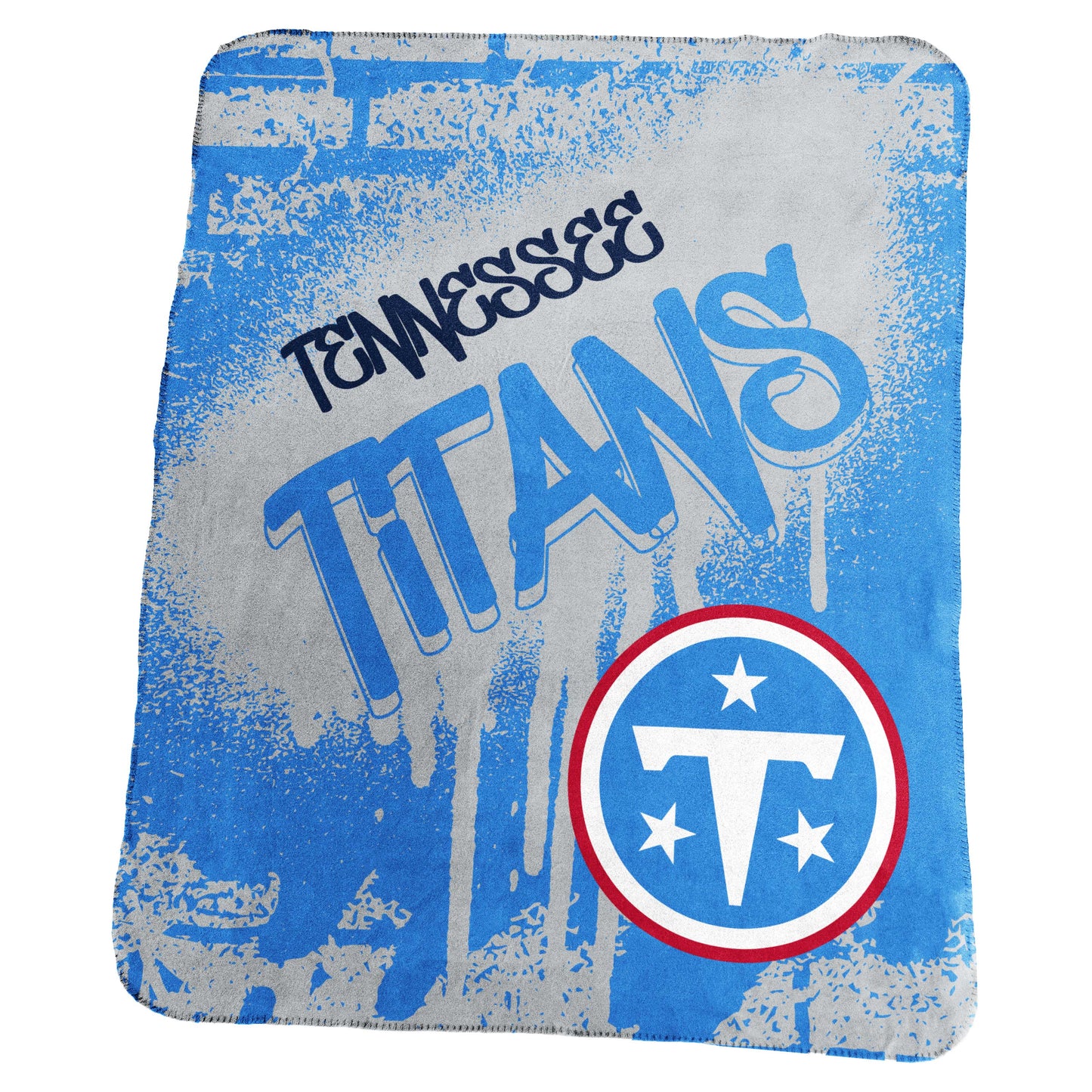 Tennessee Titans Classic Graffiti Fleece Throw