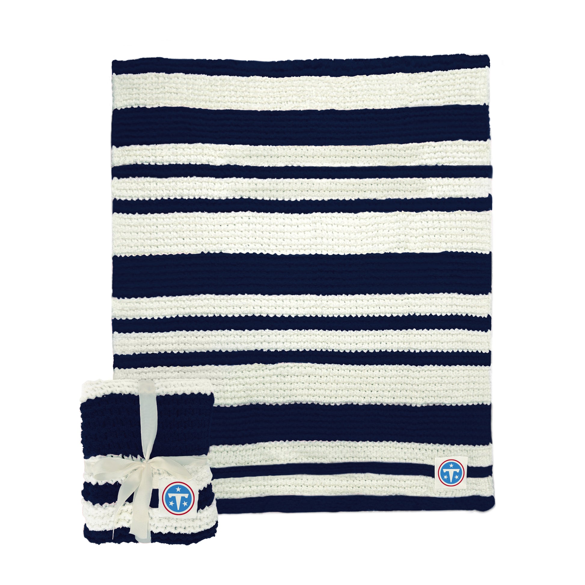 Tennessee Titans Cable Knit Throw 50x60