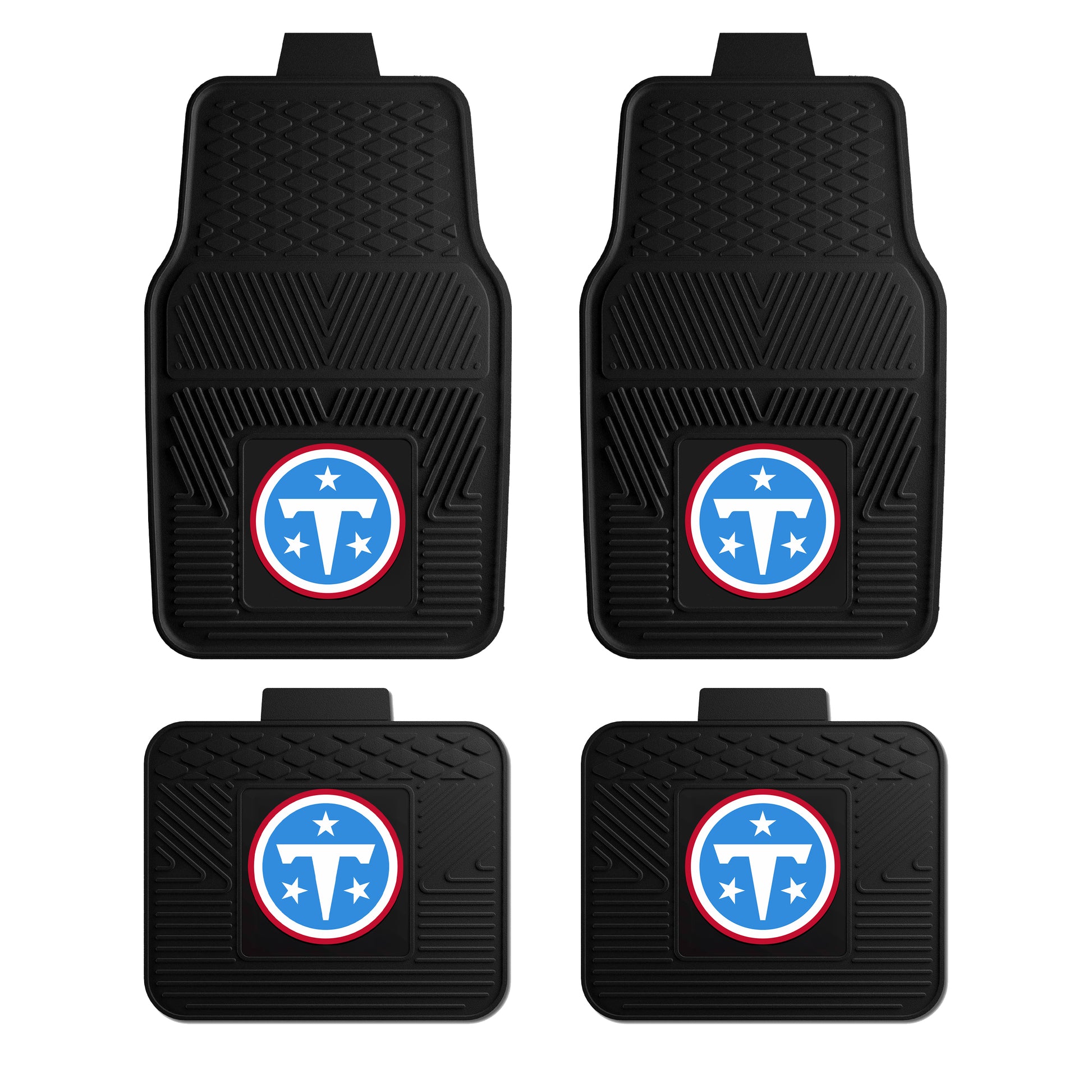 NFL - Tennessee Titans 4-pc Vinyl Car Mat Set