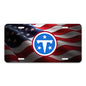 NFL - Tennessee Titans Embossed Patriotic License Plate