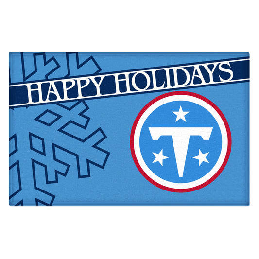 NFL - Tennessee Titans Starter Mat - Happy Holidays