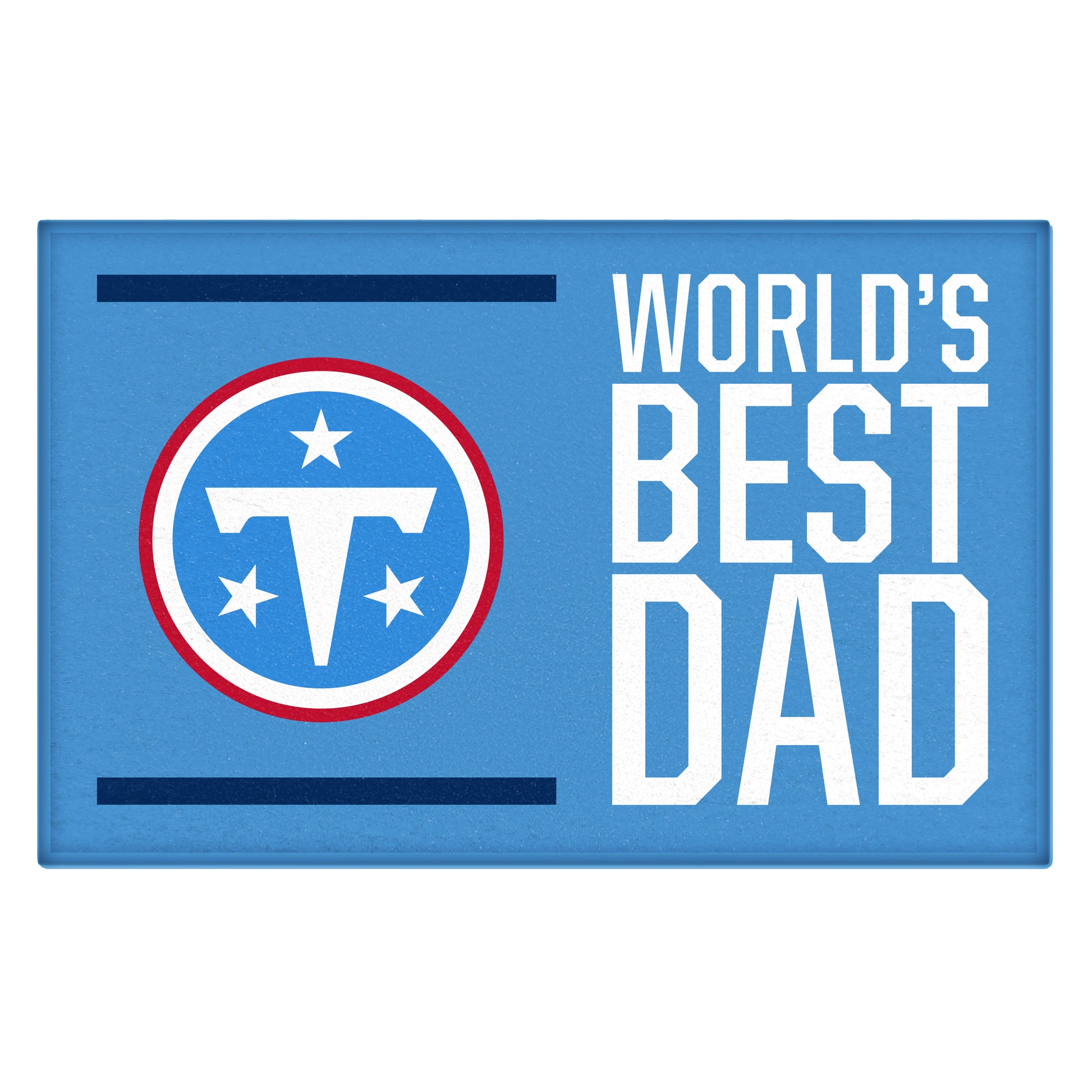 NFL - Tennessee Titans Starter Mat - World's Best Dad