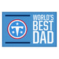NFL - Tennessee Titans Starter Mat - World's Best Dad