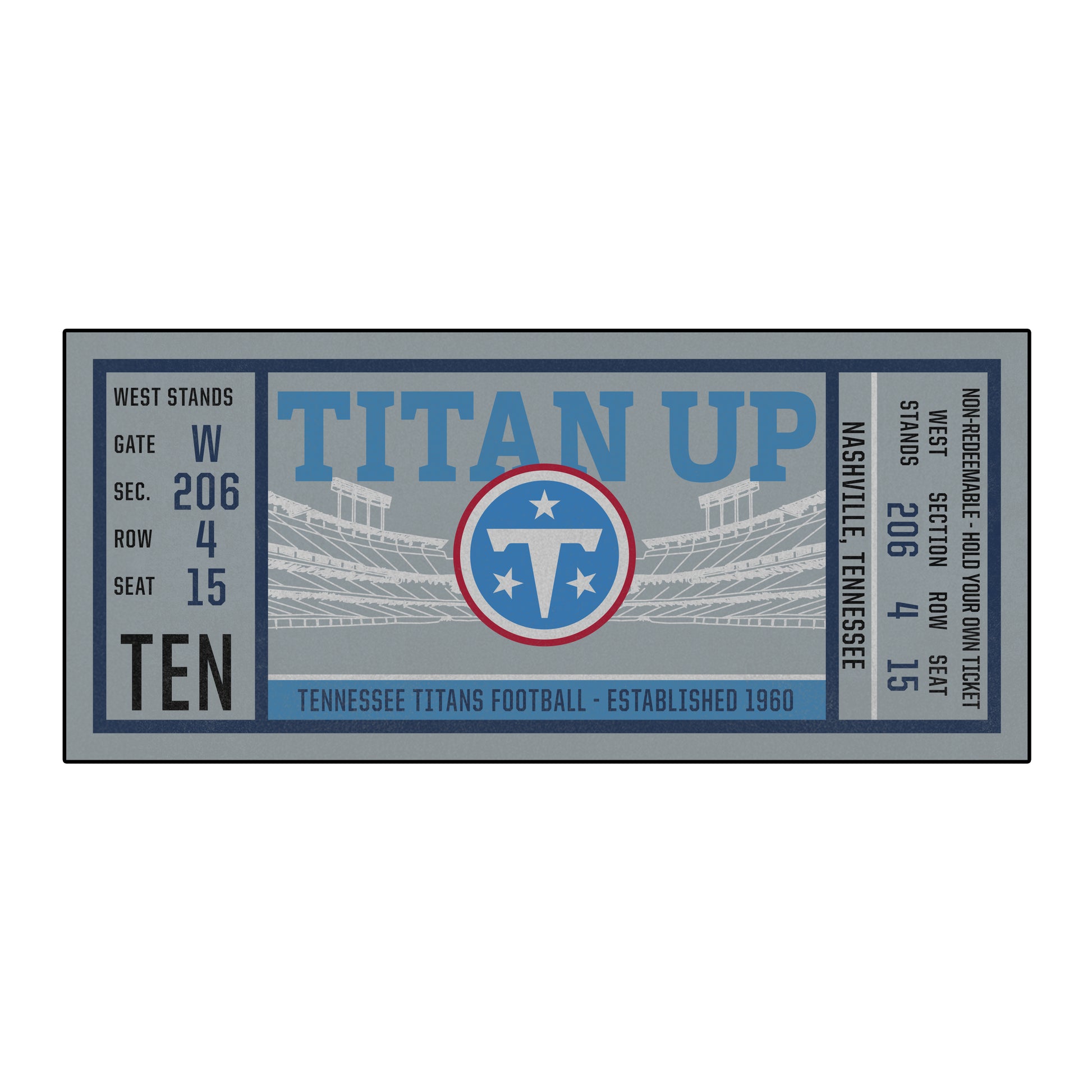 NFL - Tennessee Titans Ticket Runner