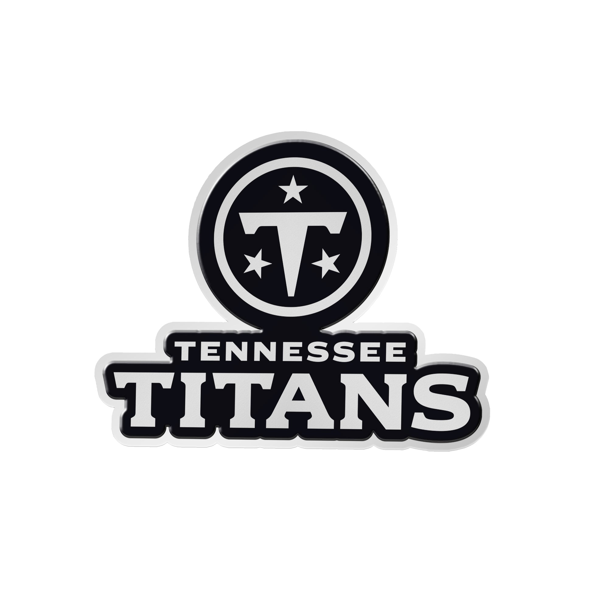 NFL - Tennessee Titans Plastic Chrome Emblem