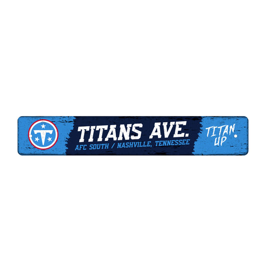 NFL - Tennessee Titans Sign Street Flat