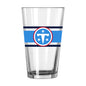 Tennessee Titans 16oz Stripe Pint Glass
