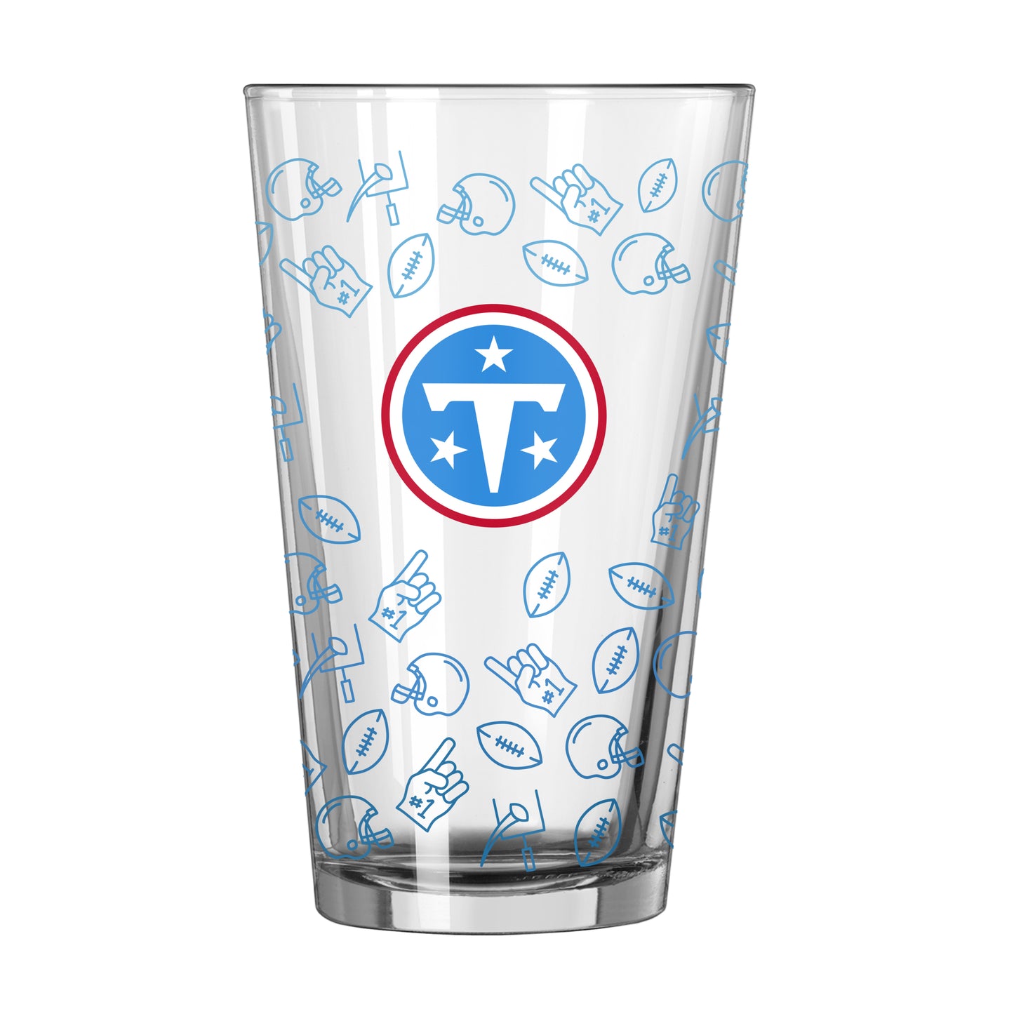 Tennessee Titans 16oz Ombre Playmaker Pint Glass