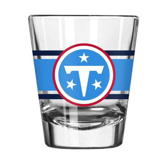 Tennessee Titans 2oz Stripe Shot Glass
