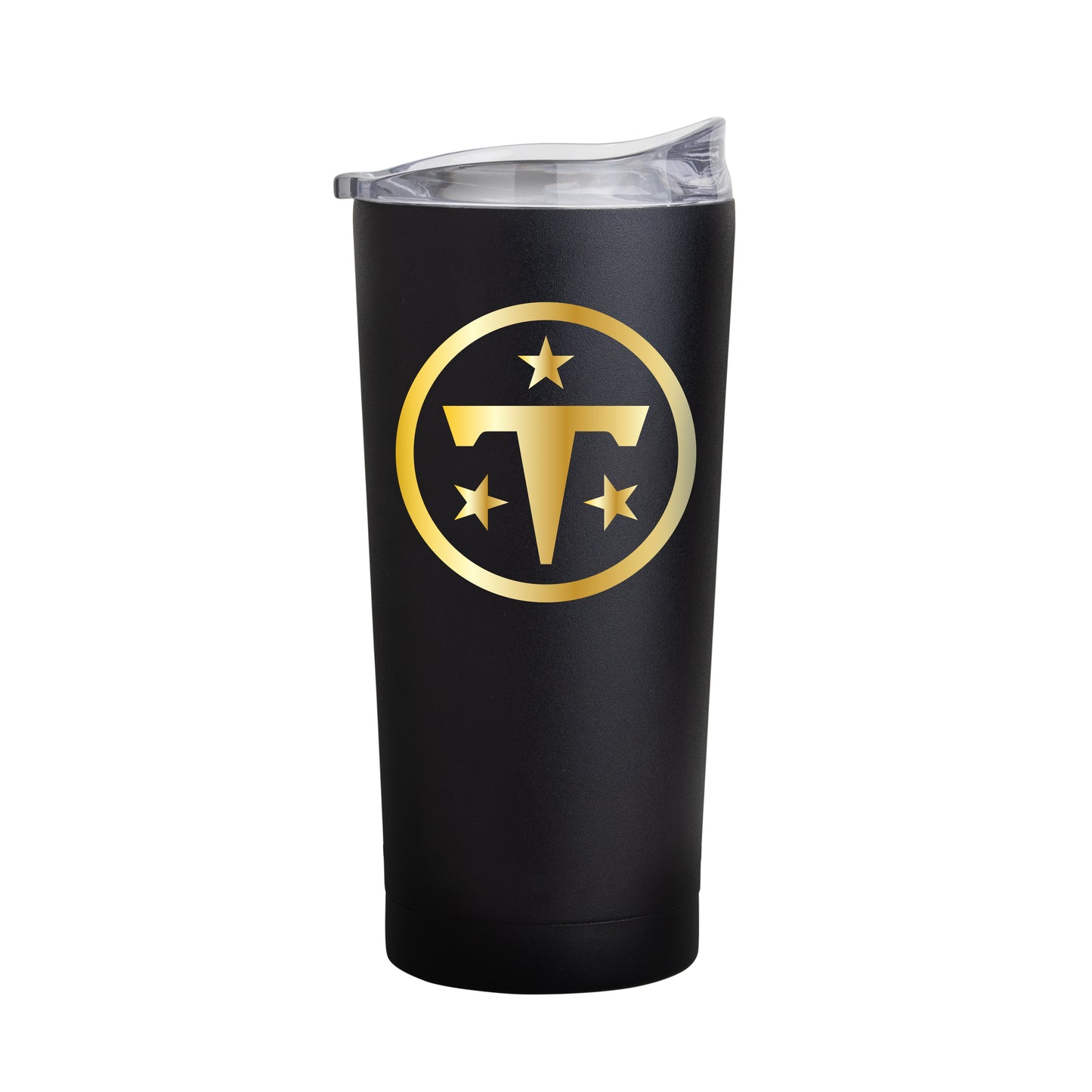 Tennessee Titans Black 20oz Foil Powder Coat Tumbler