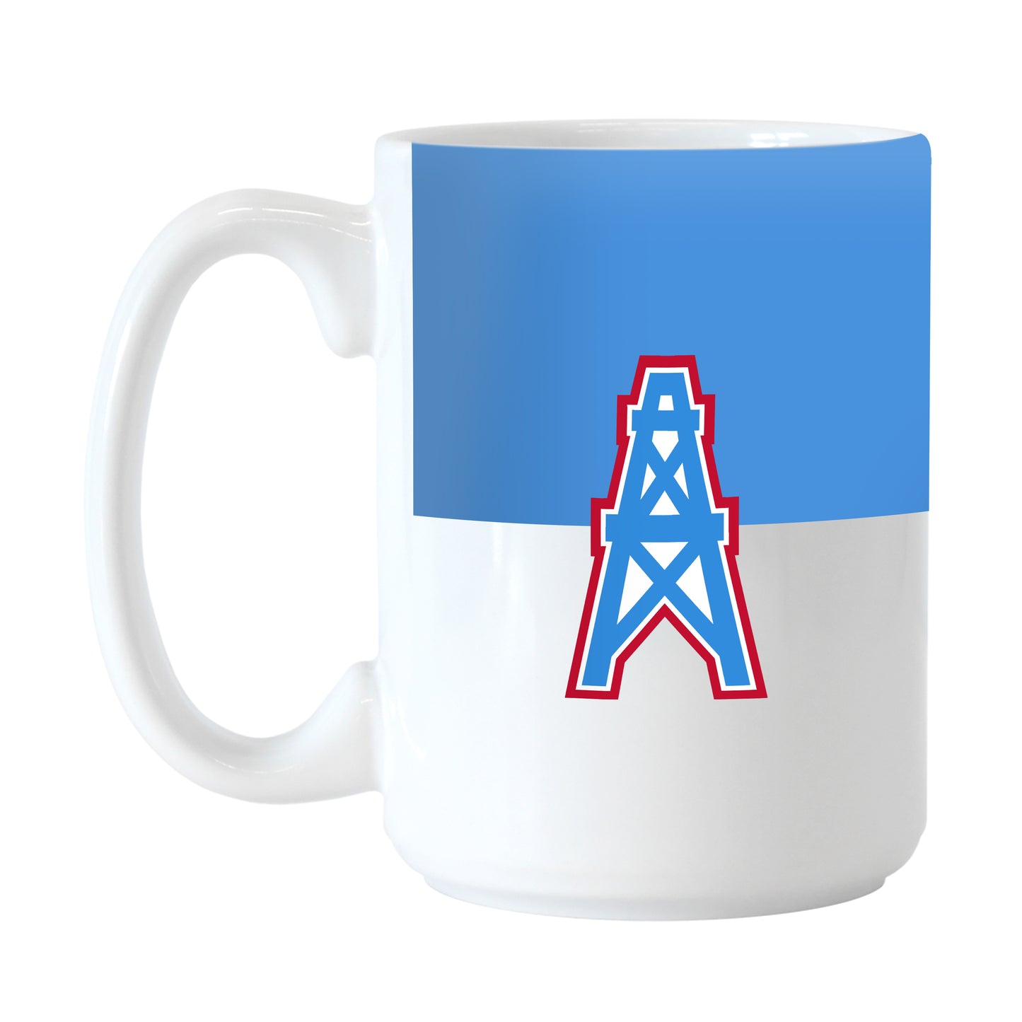 Houston Oilers 15oz Colorblock Sublimated Mug